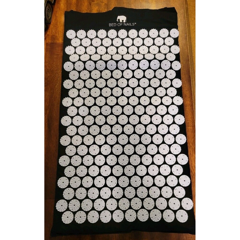 Bed of Nails Acupuncture Mat for Pain Relief Acupressure Massage Mat w/Spikes